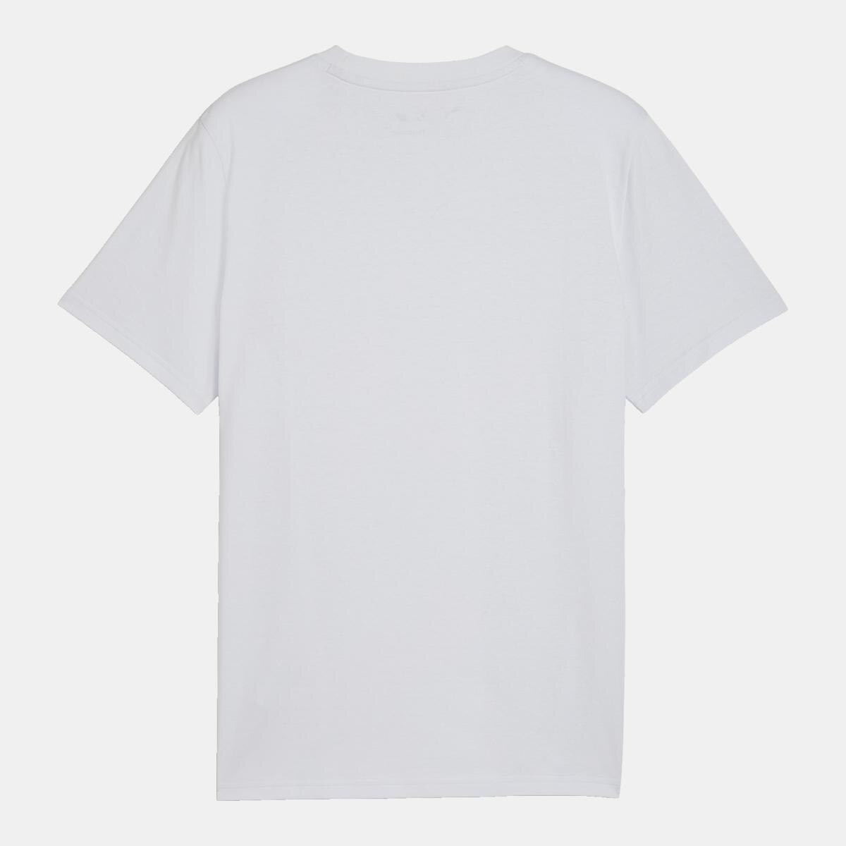 T-shirt Casual de Homem BMW MMS Ess Logo Branco-2
