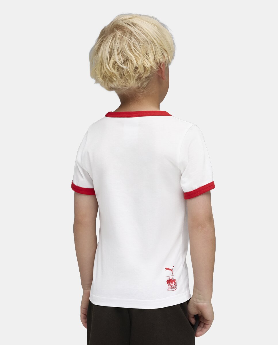 T-shirt Casual de Menino X Paw Patrol Ringer Branco-2