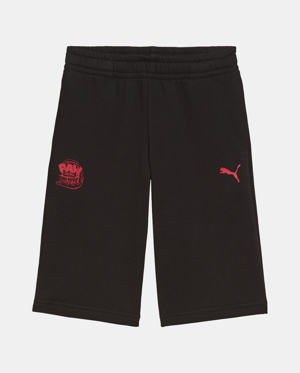 Calções Casual de Menino X Papatrol Relaxed Jorts TR Preto-3