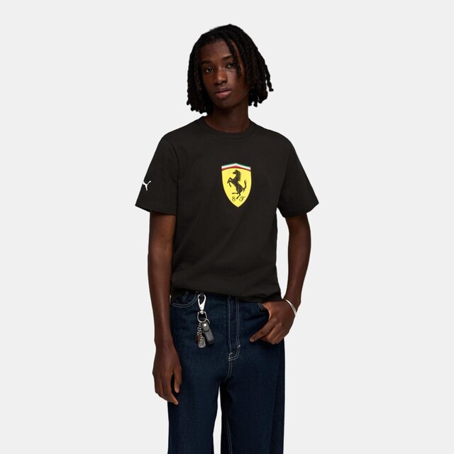 Imagem 0 de T-shirt Casual de Homem Ferrari Colored Shield
