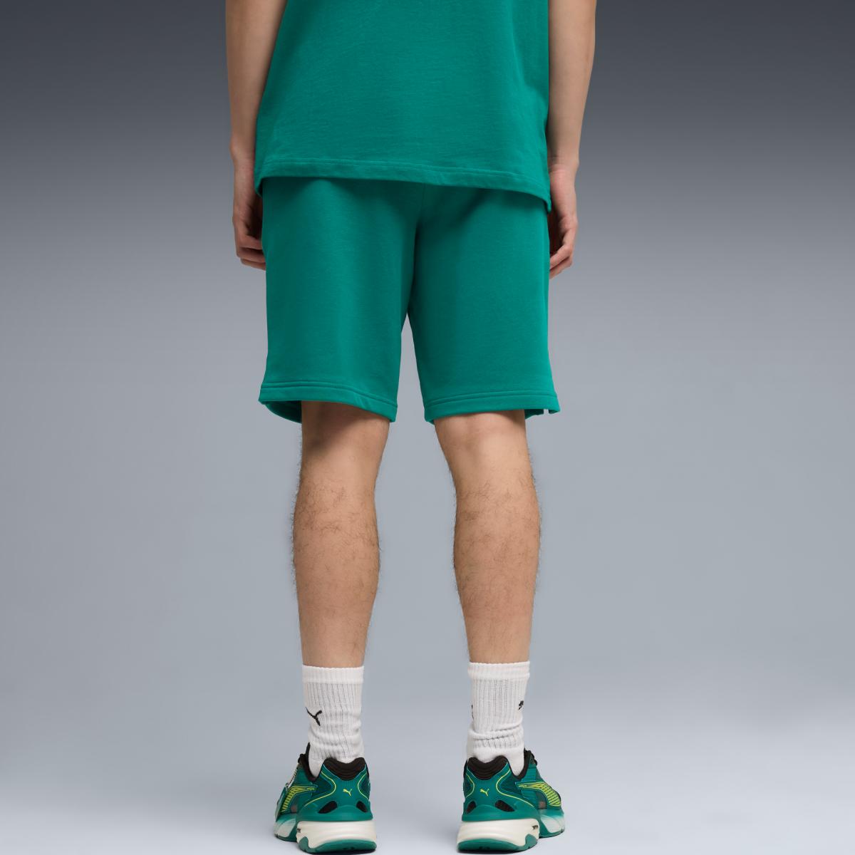 Calções Casual de Homem AMF1 Essential Sweat Verde-2