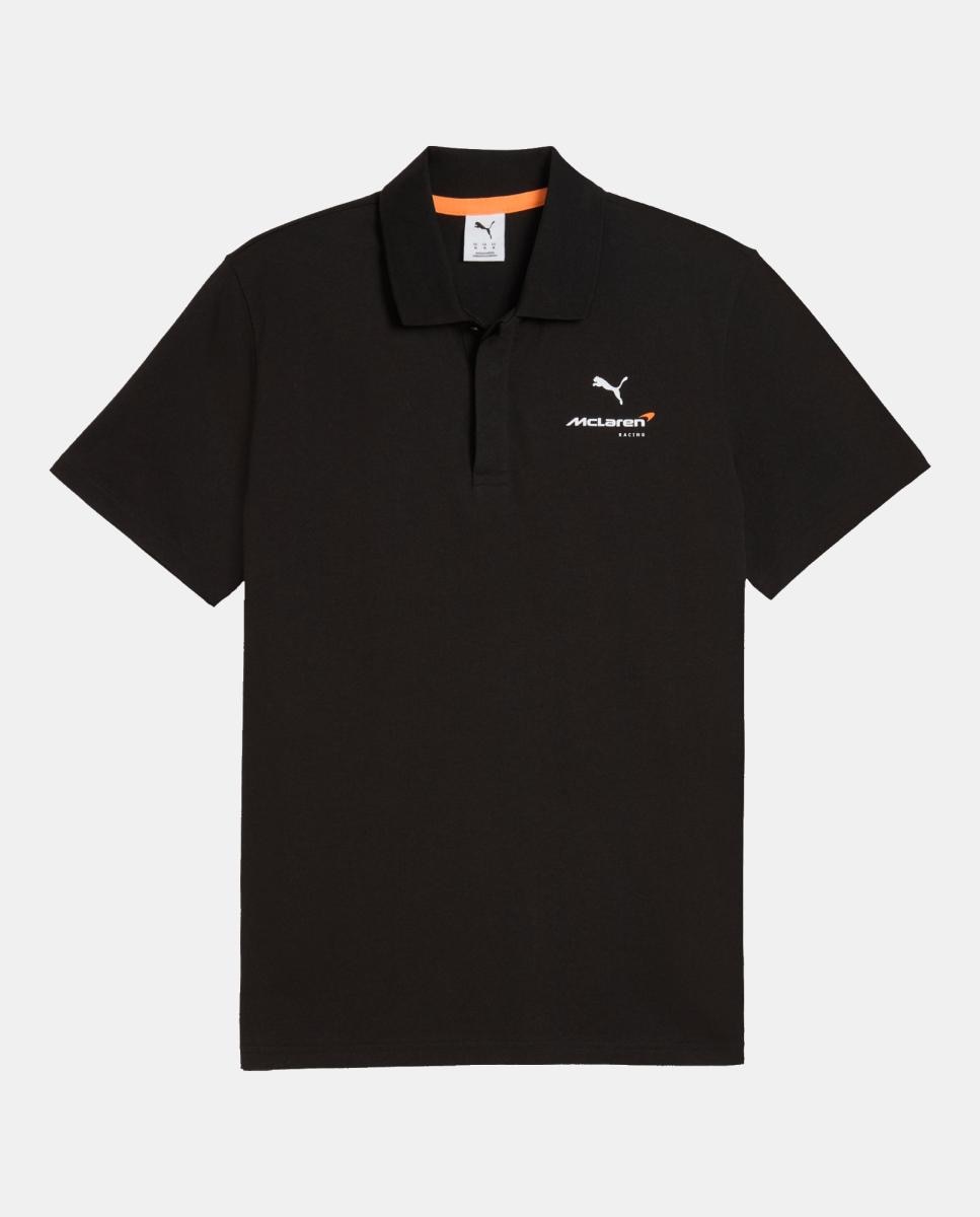 T-shirt Casual de Homem McLaren Small Logo Preto-4