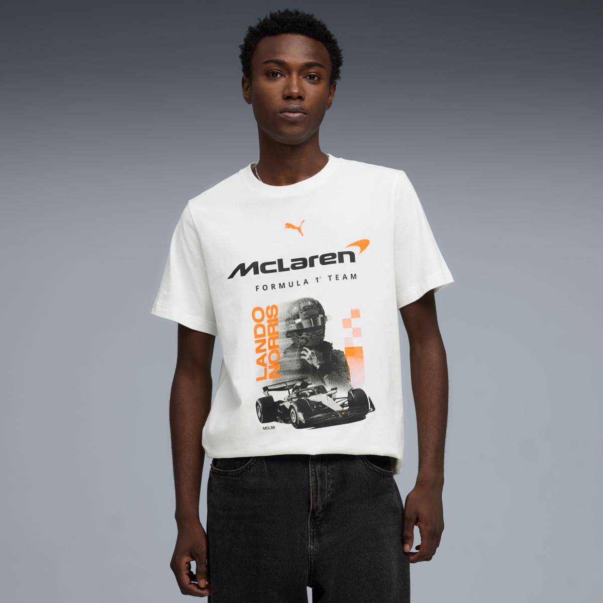 Imagem 0 de T-shirt Casual de Homem McLaren Racing Driver Norris