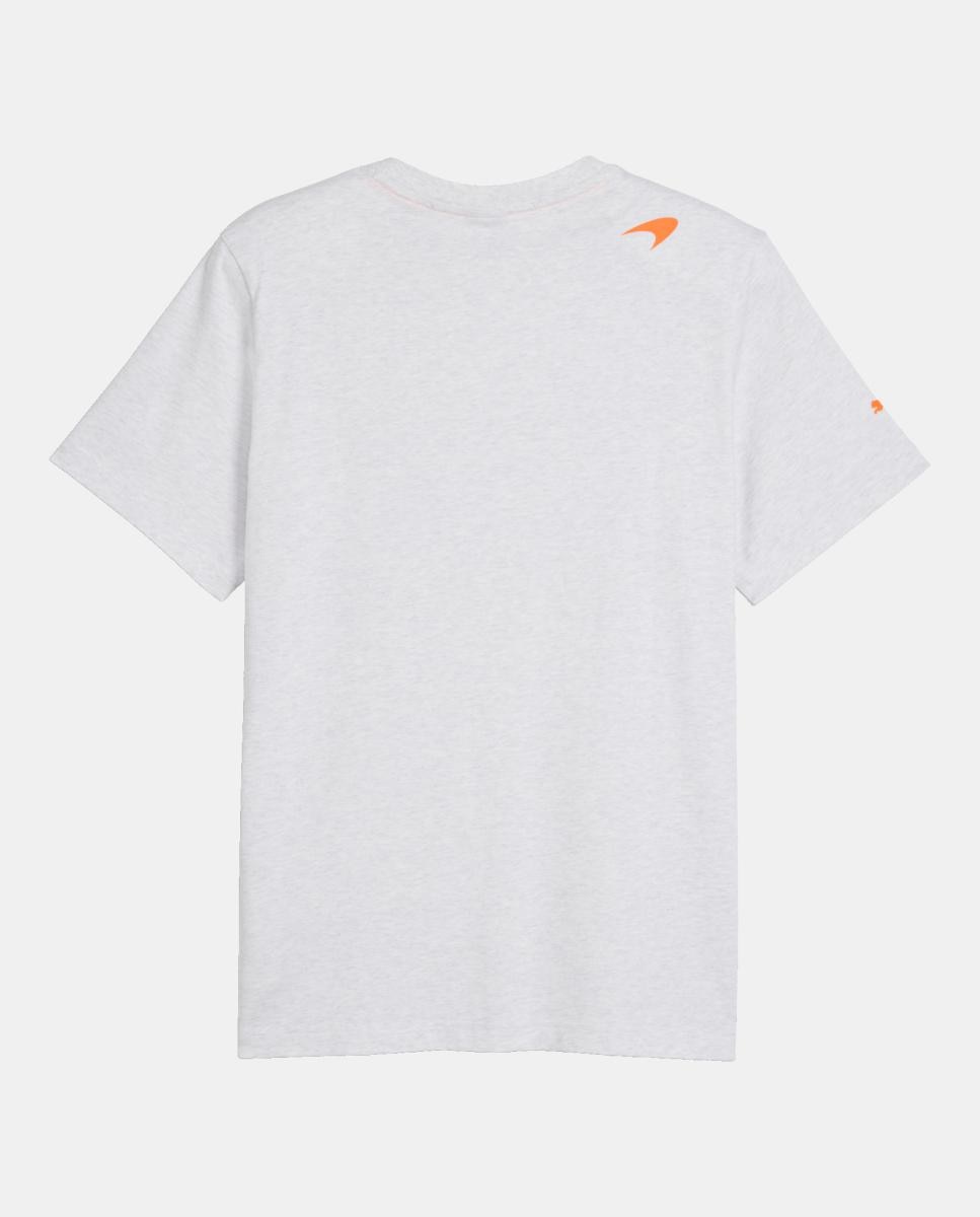 T-shirt Casual de Homem McLaren Driver2 Cinzento-5