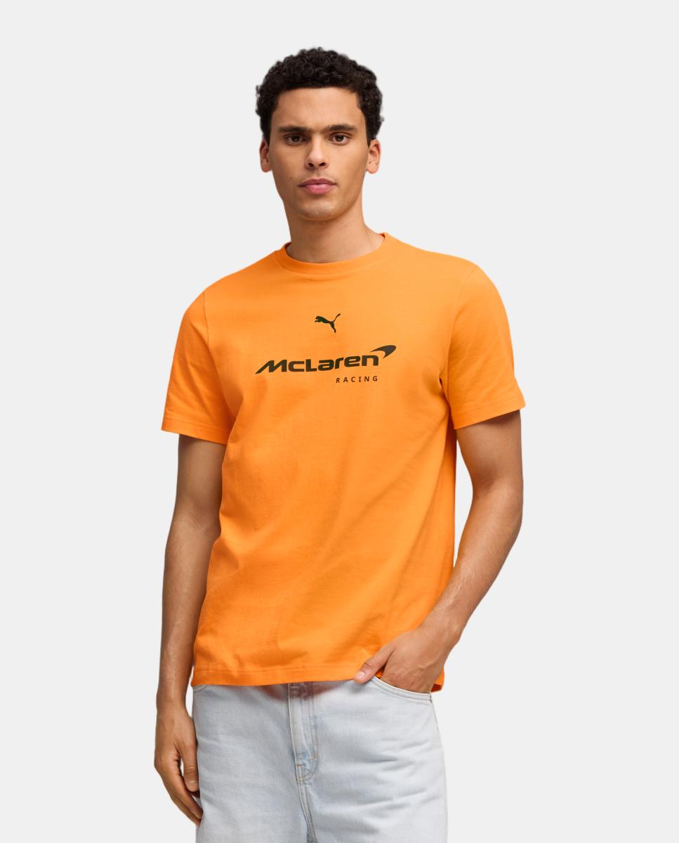 T-shirt Casual de Homem McLaren Big Logo Laranja-1