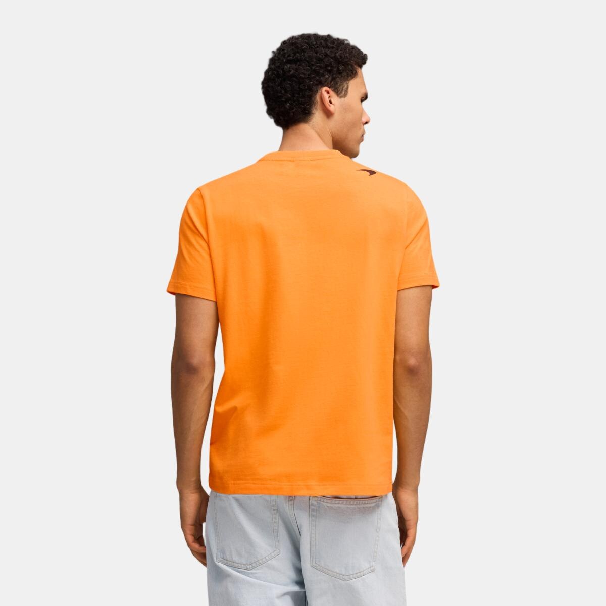 T-shirt Casual de Homem McLaren Big Logo Laranja-2