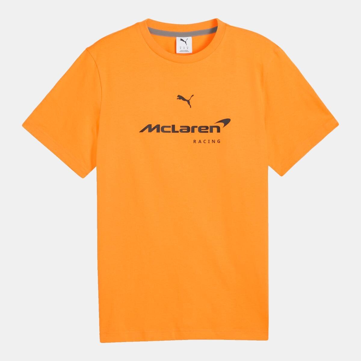 T-shirt Casual de Homem McLaren Big Logo Laranja-4