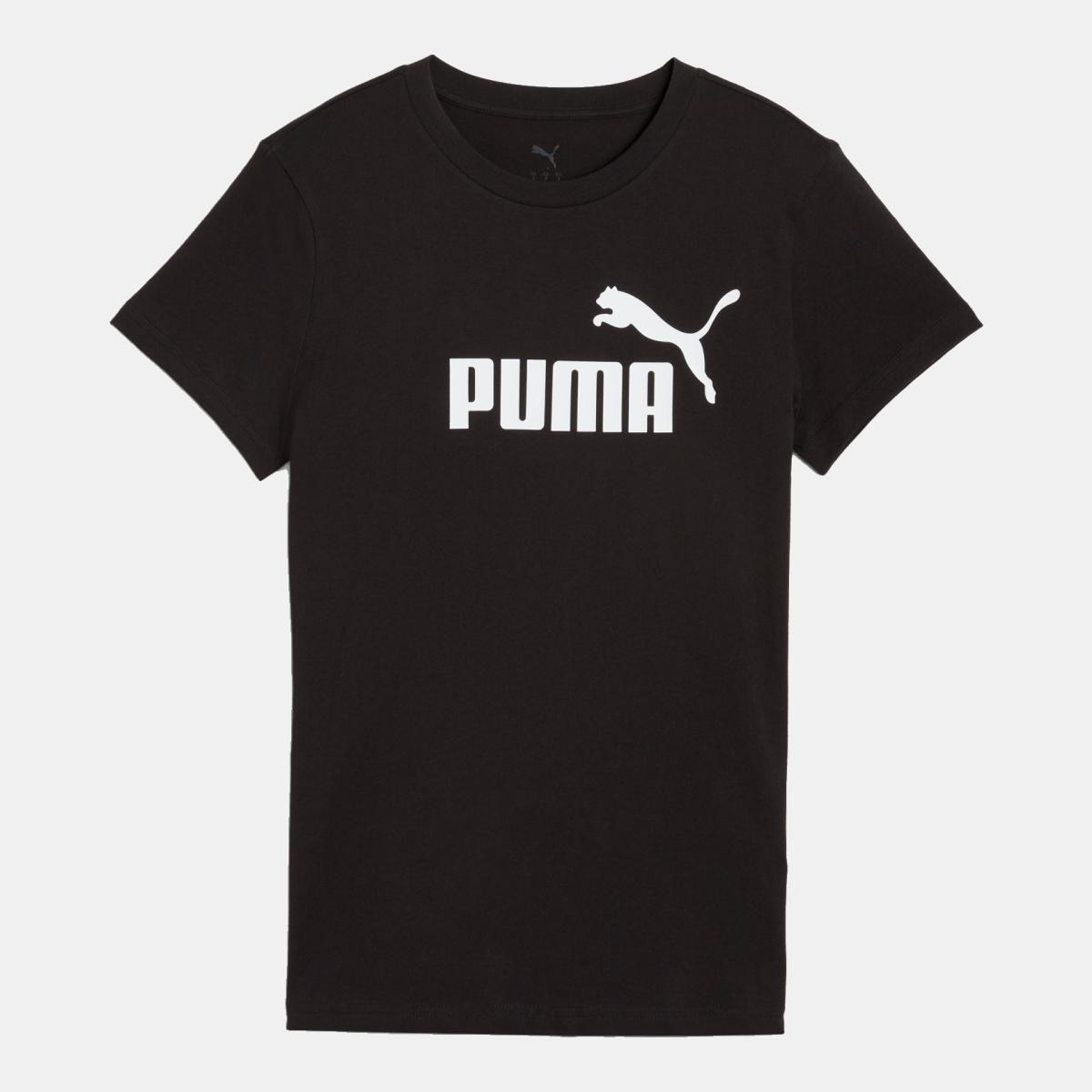 T-shirt Casual de Mulher ESS No. 1 Logo Preto-4