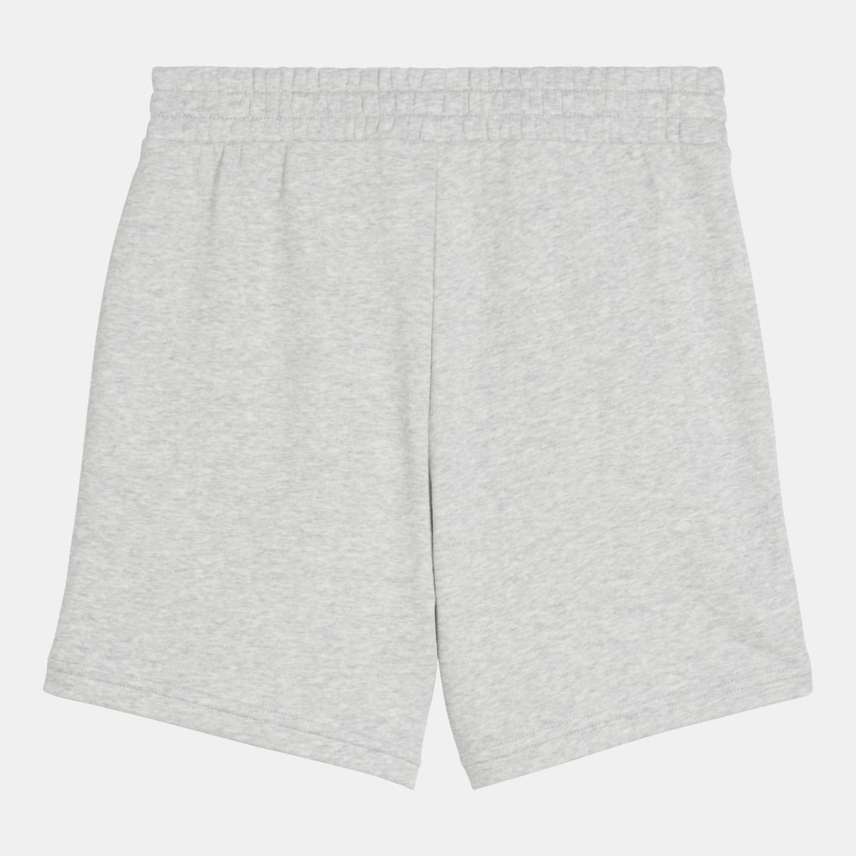 Calções Casual de Mulher ESS Small Logo High-Waist Cinzento-5