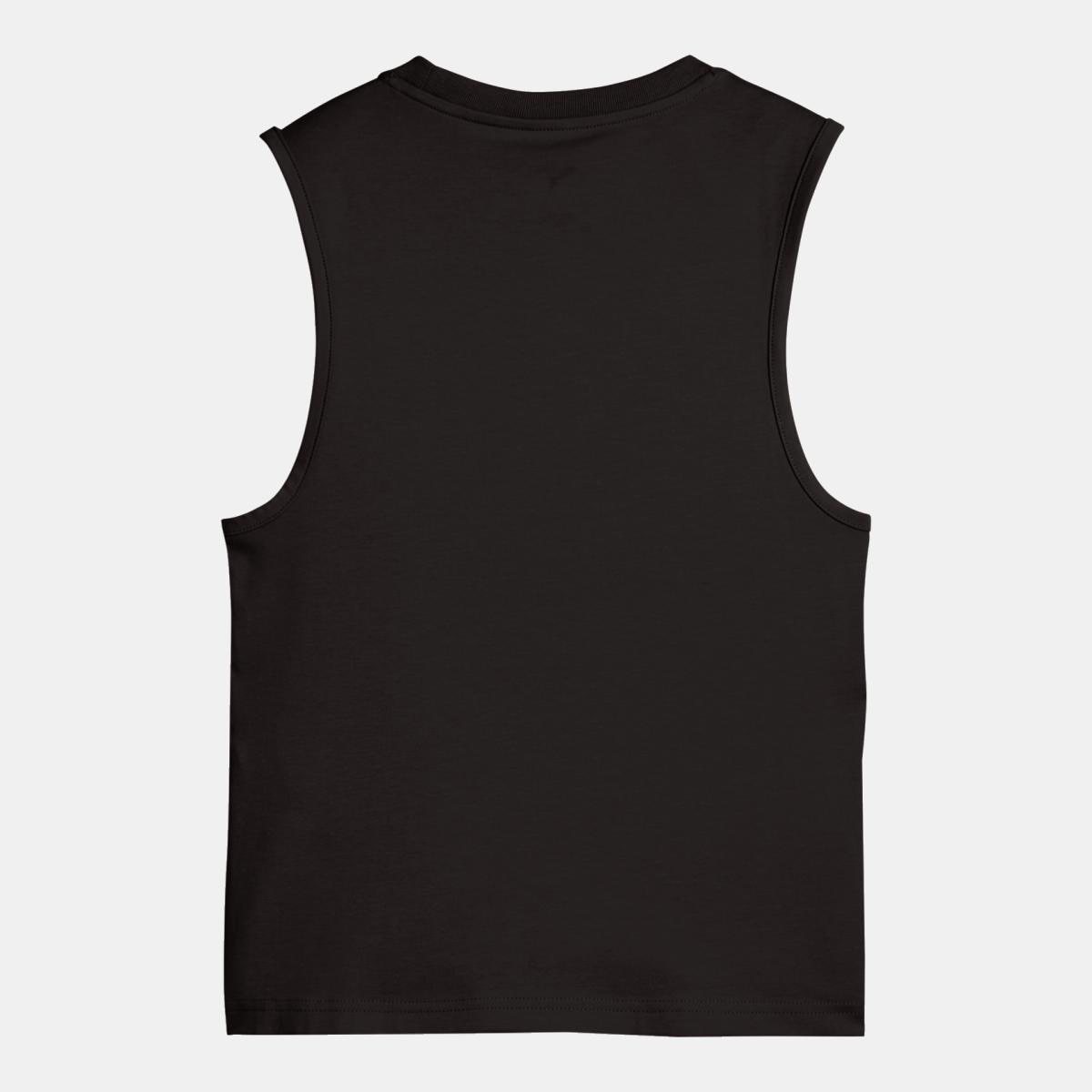 Tops Casual de Mulher ESS No. 1 Logo Slim Preto-5