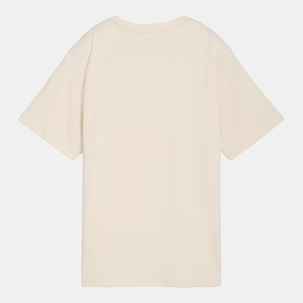 T-shirt Casual de Mulher ESS Graphic Animal Relaxed Branco-5