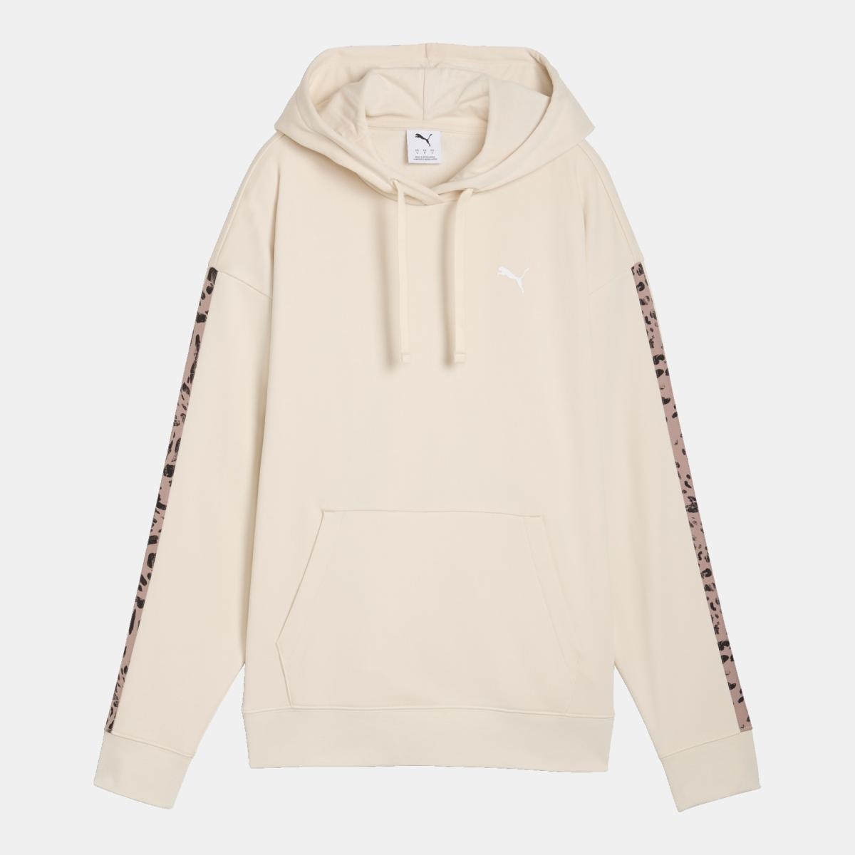 Sweatshirt Casual de Mulher ESS Graphic Animal Comfort Branco-4