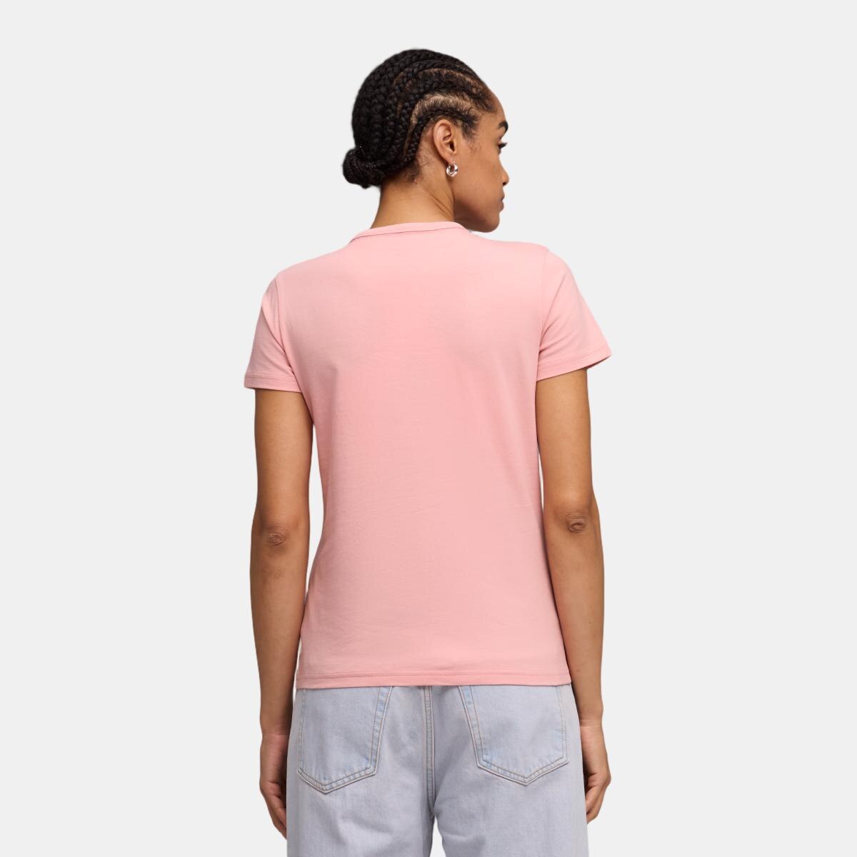 T-shirt Casual de Mulher CLASS Graphic Rosa-2