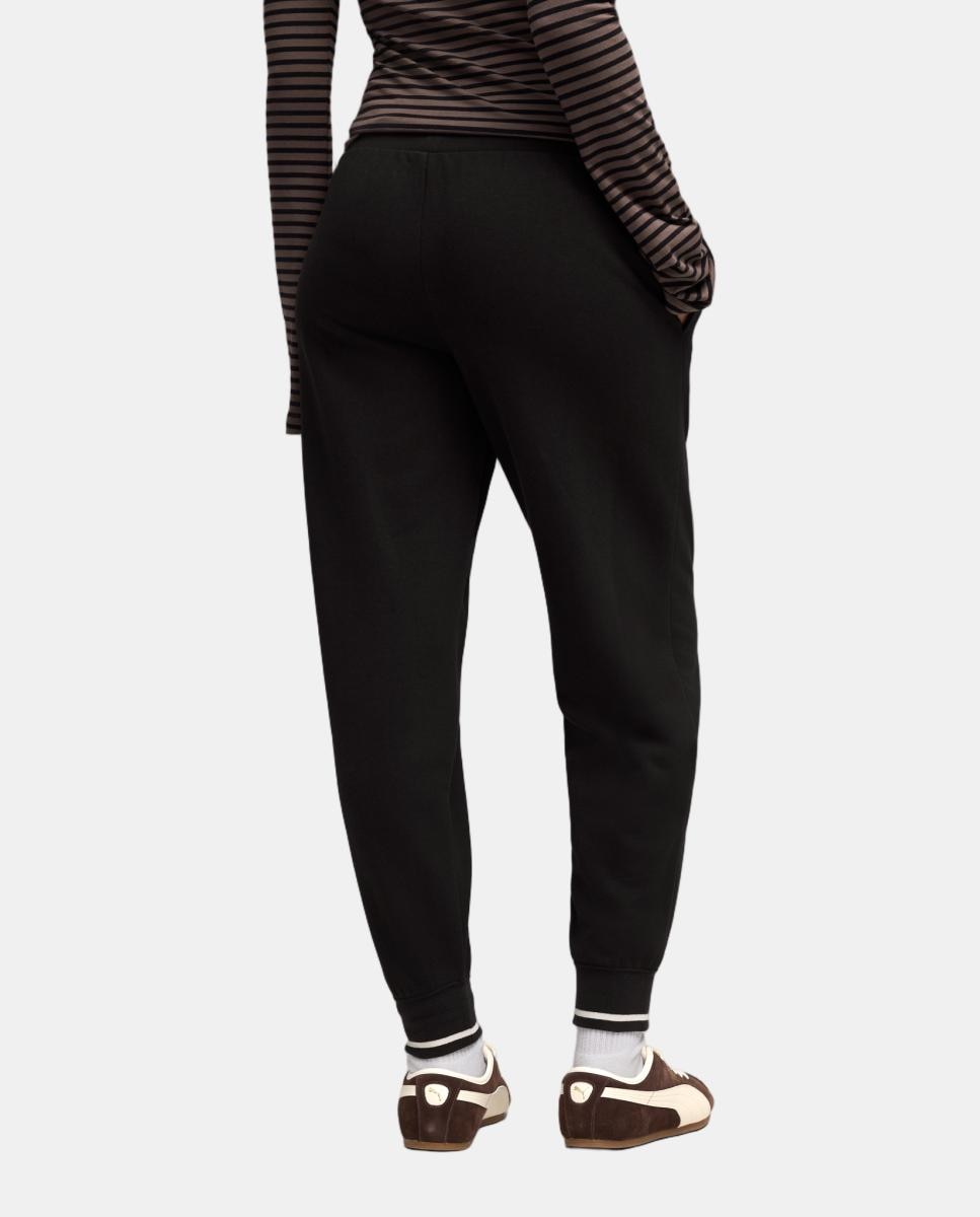 Calças Compridas Casual de Mulher CLASS Comfort Sweat TR cl Preto-2