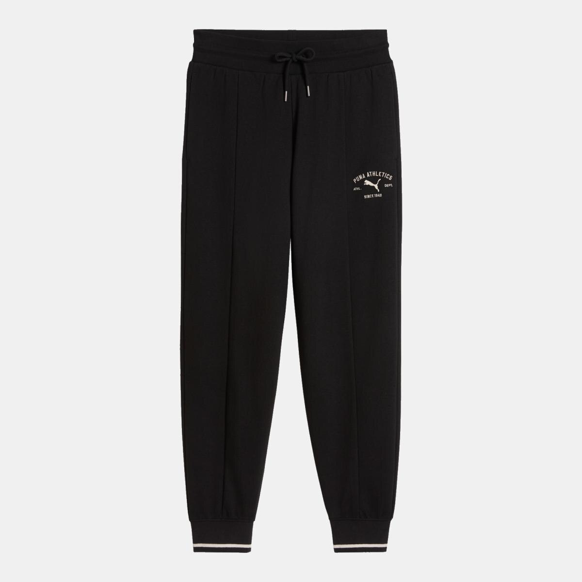 Calças Compridas Casual de Mulher CLASS Comfort Sweat TR cl Preto-4