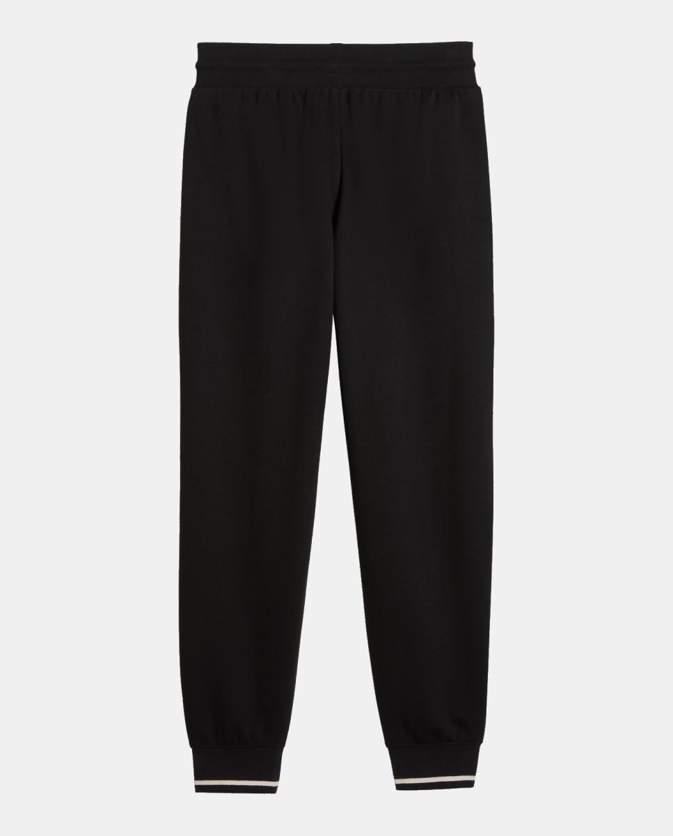 Calças Compridas Casual de Mulher CLASS Comfort Sweat TR cl Preto-5