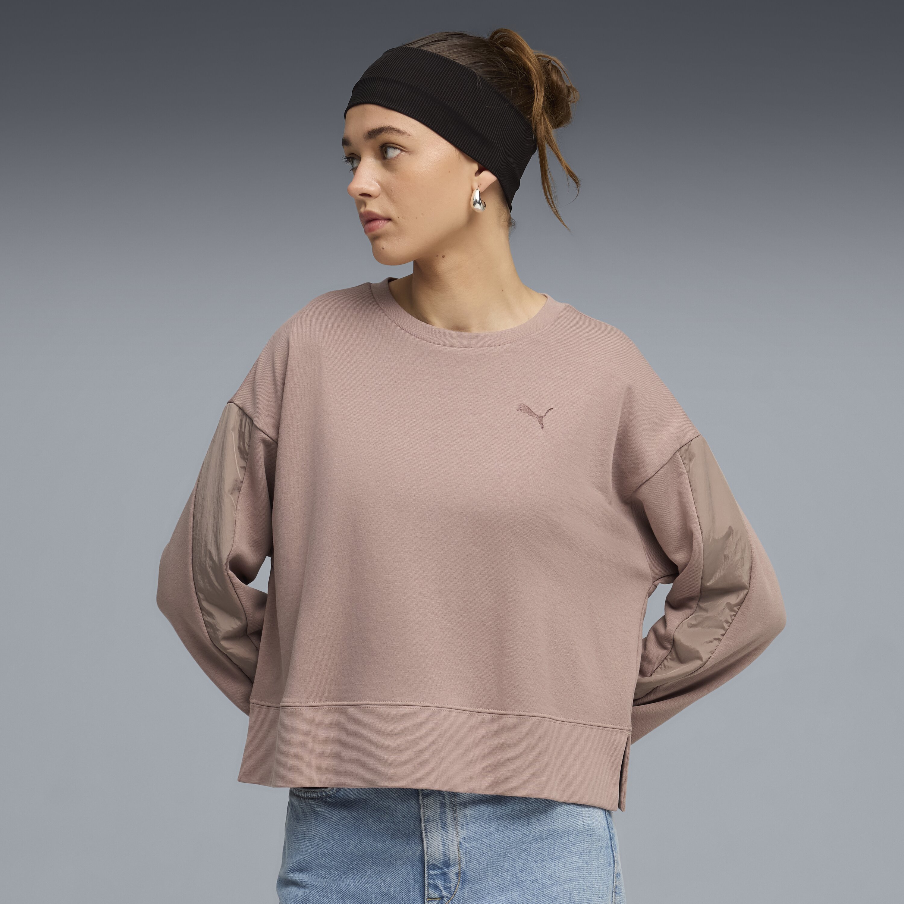 Imagem 0 de Sweatshirts Casual de Mulher HER Relaxed Crew TR