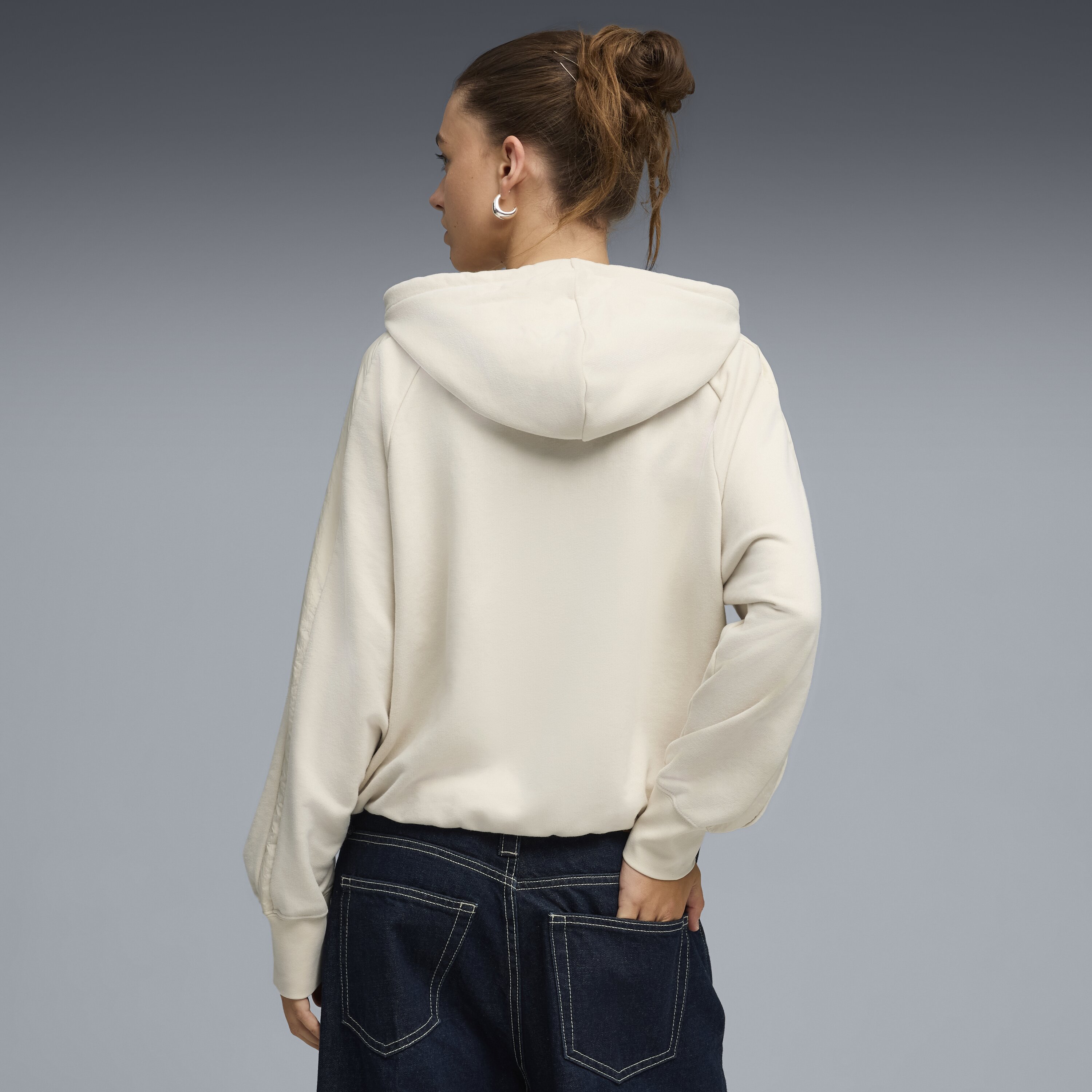 Sweatshirts Casual de Mulher HER Oversized TR Branco-2