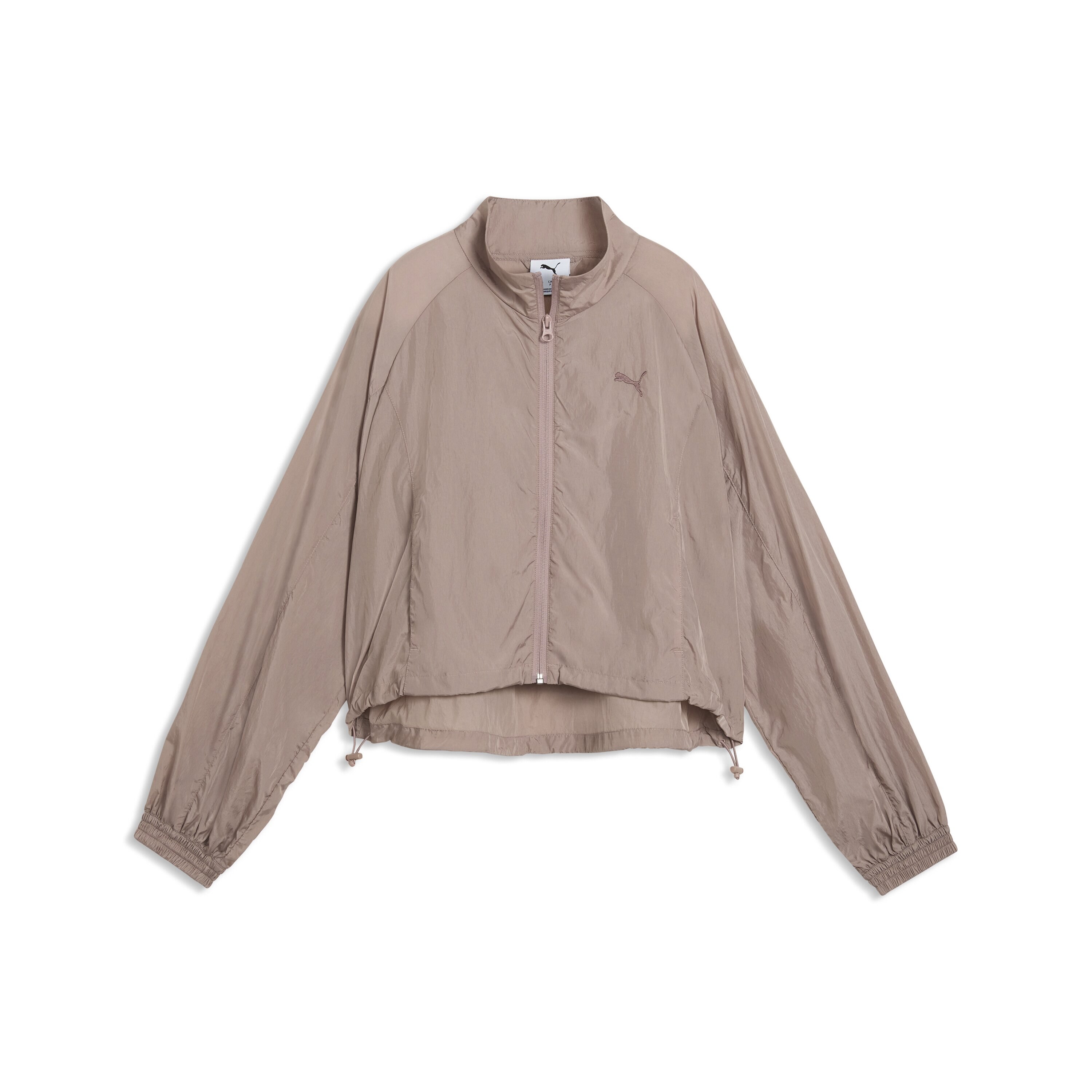 Casacos Casual de Mulher Relaxed Full-Zip Woven Castanho-4