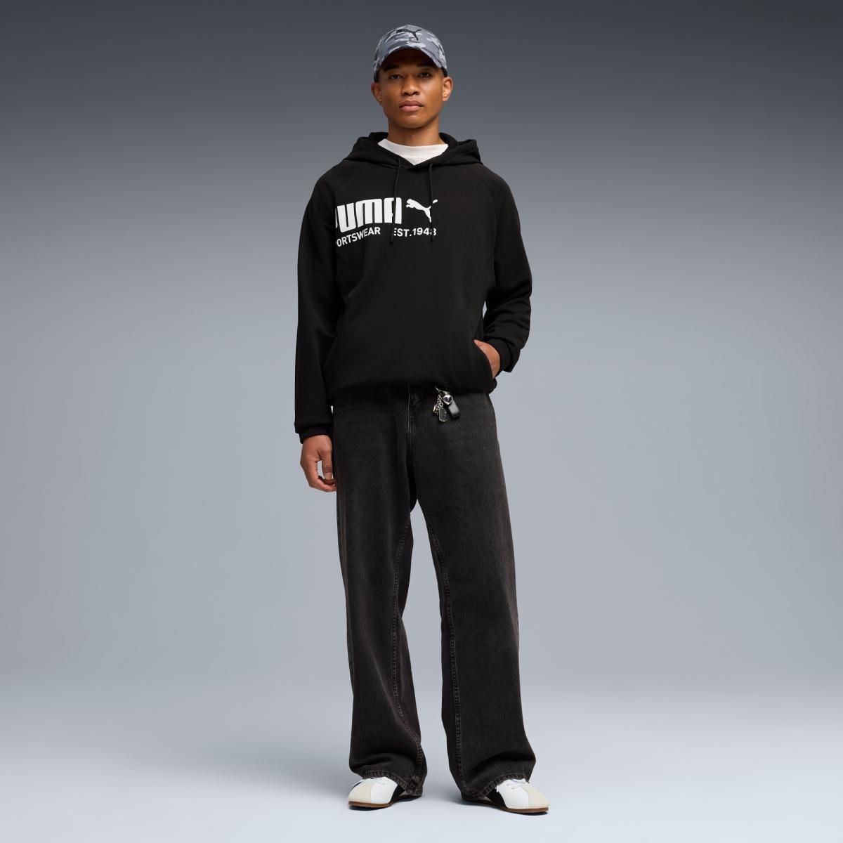 Sweatshirts Casual de Homem SPORT TR Preto-3