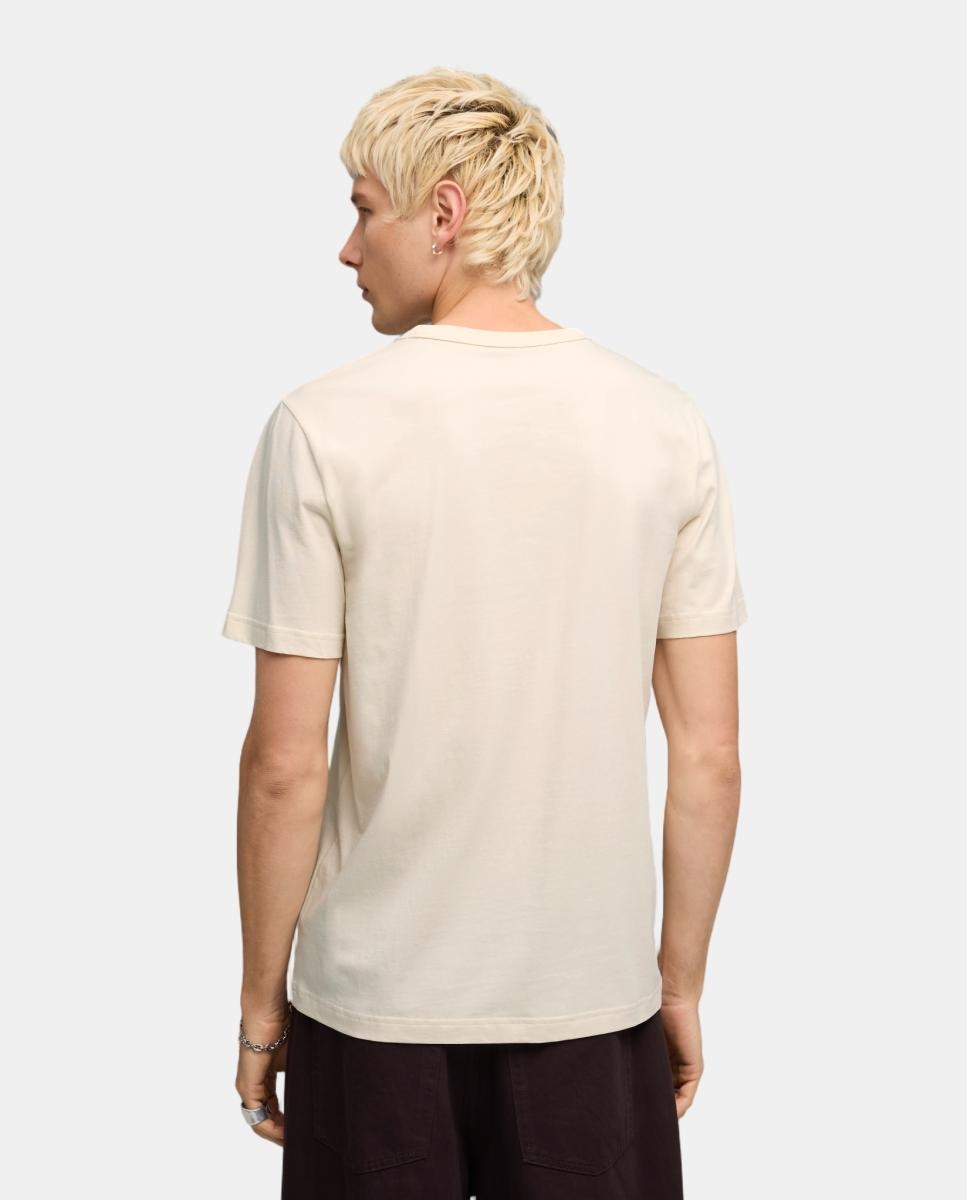 T-shirt Casual de Homem CLASS Graphic Branco-2