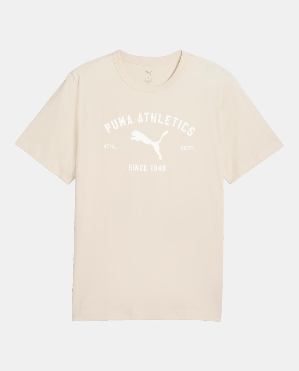 T-shirt Casual de Homem CLASS Graphic Branco-4