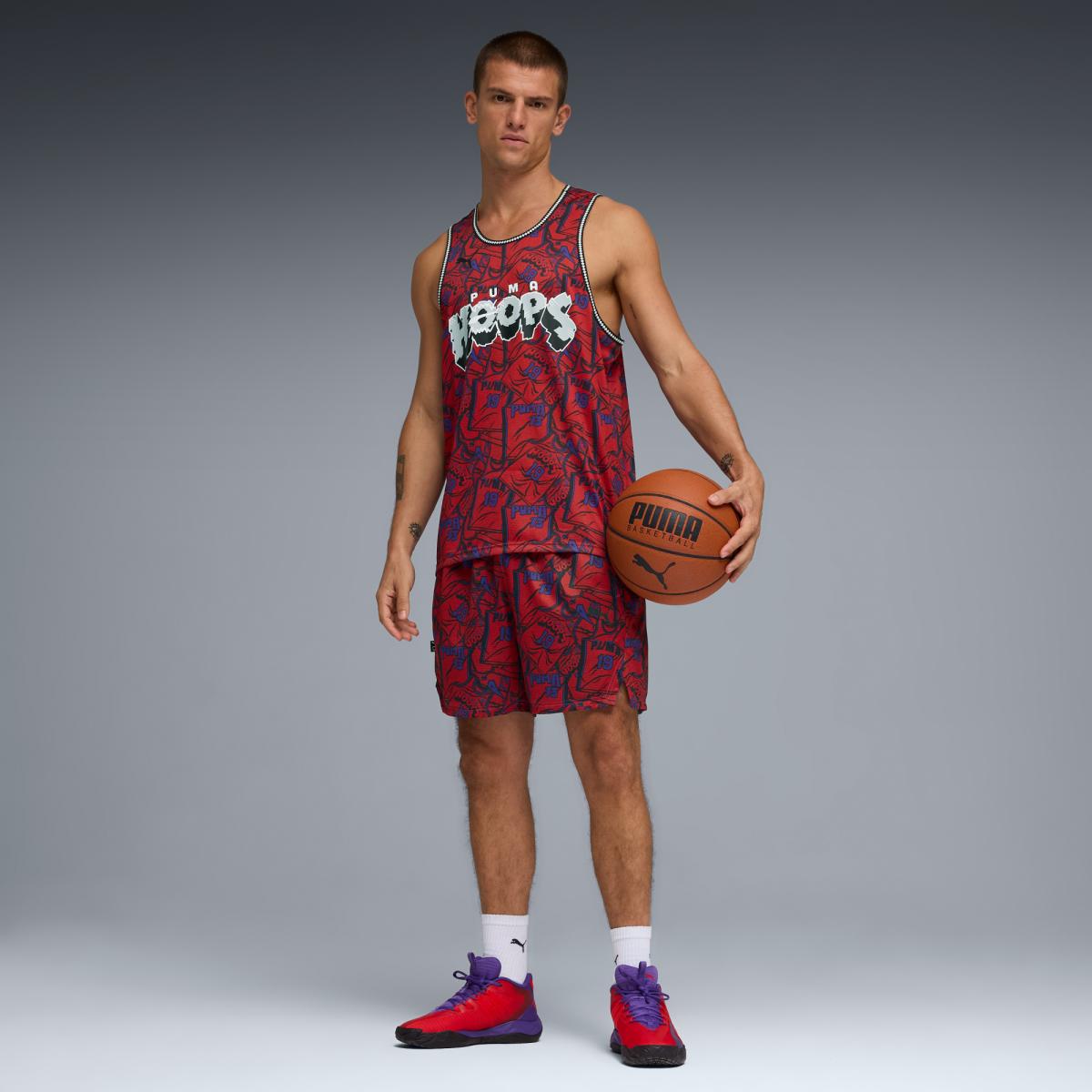 Réplicas de Basquetebol de Homem Flagrant Foul Vermelho-3