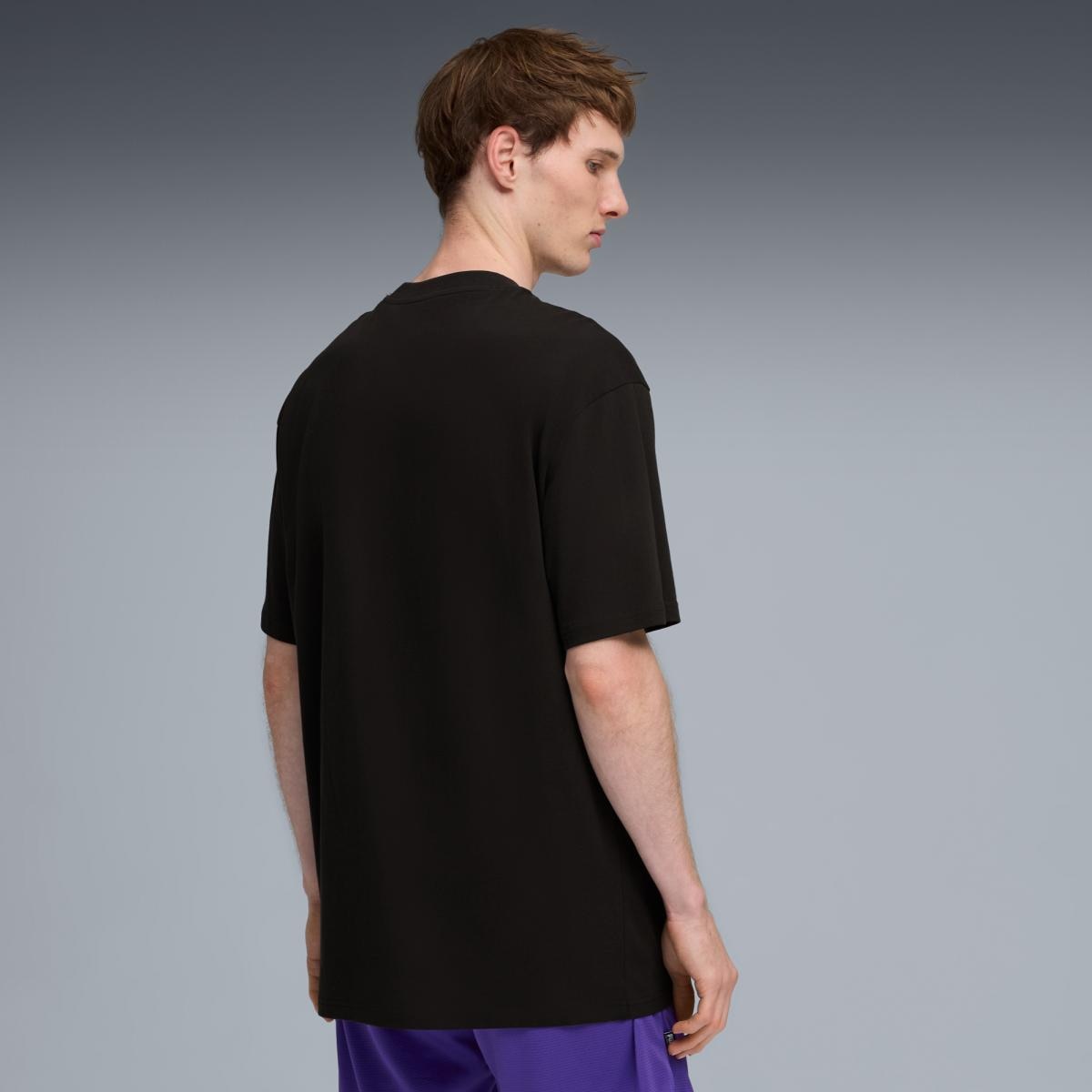 T-shirt de Basquetebol de Homem Junior Varsity I Preto-2