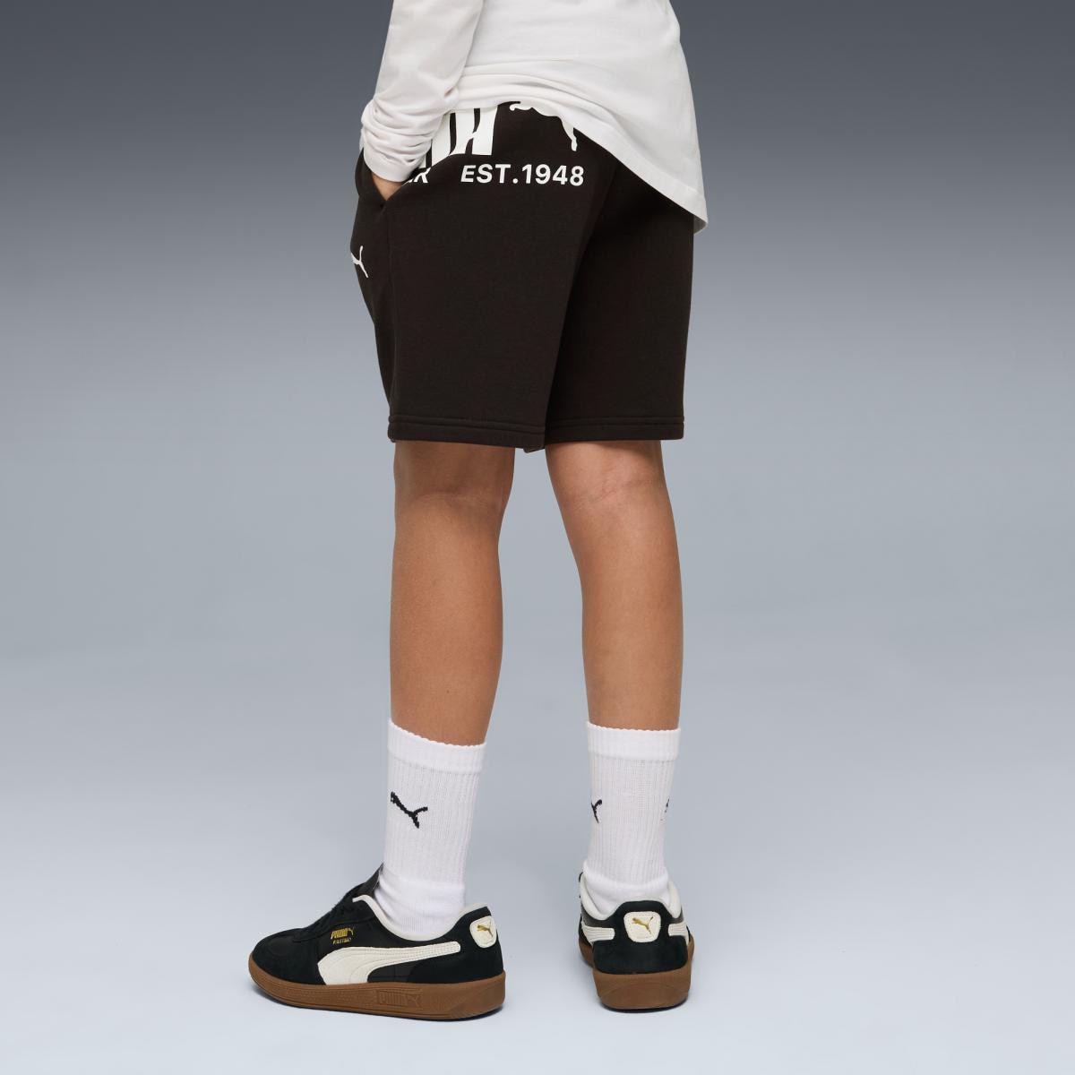 Calções Casual de Menino Sport Graphic TR Preto-2