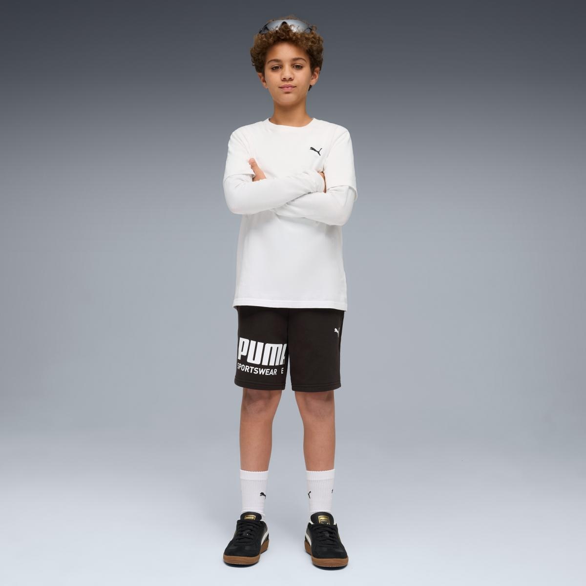 Calções Casual de Menino Sport Graphic TR Preto-3