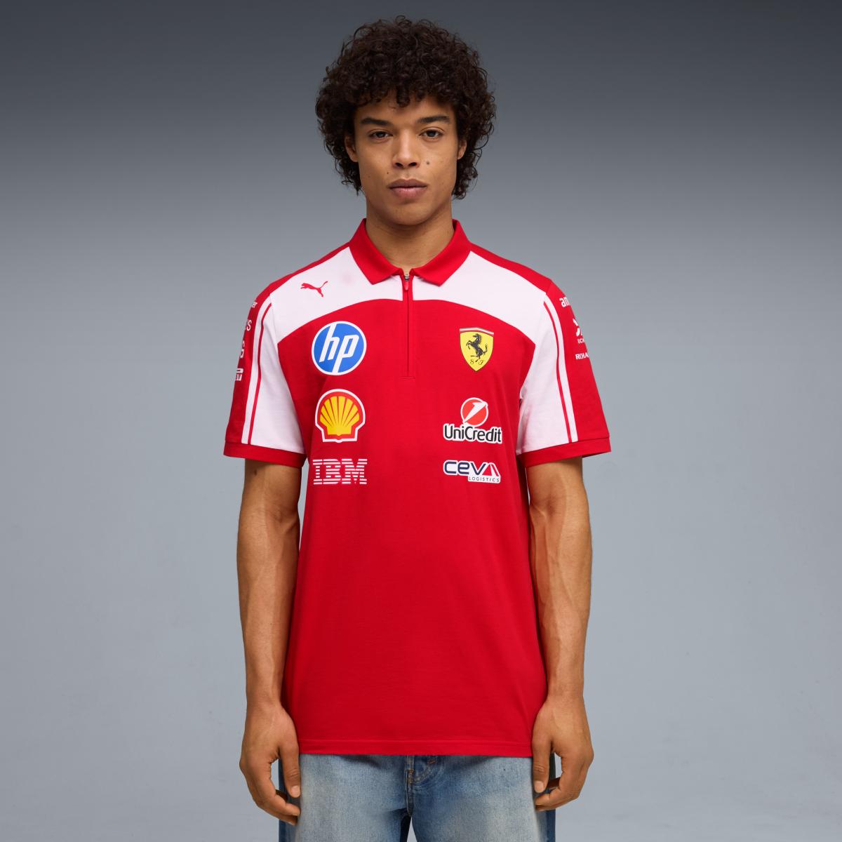 T-shirt Casual de Homem SF Réplica Vermelho-1