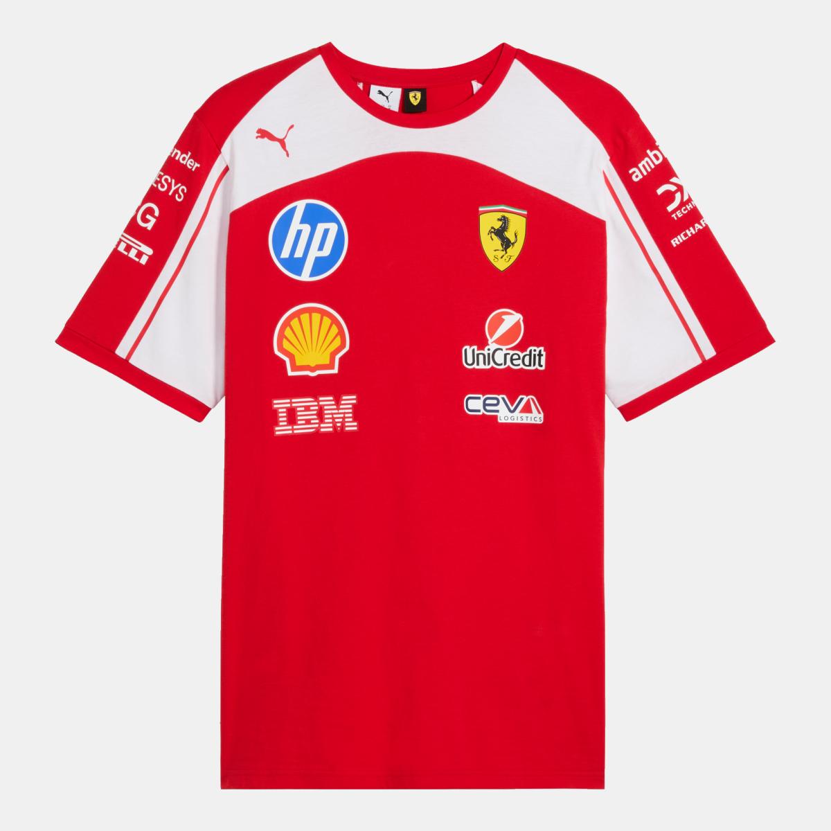 T-shirt Casual de Homem SF Vermelho-4