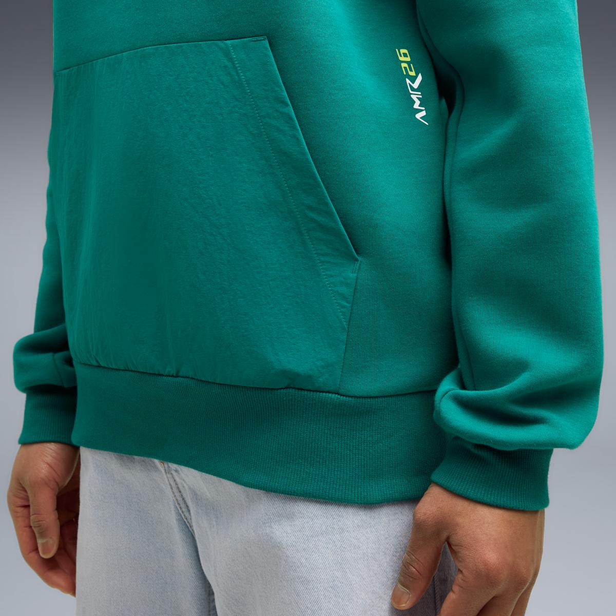 Sweatshirt Casual de Homem AMF1 Verde-4