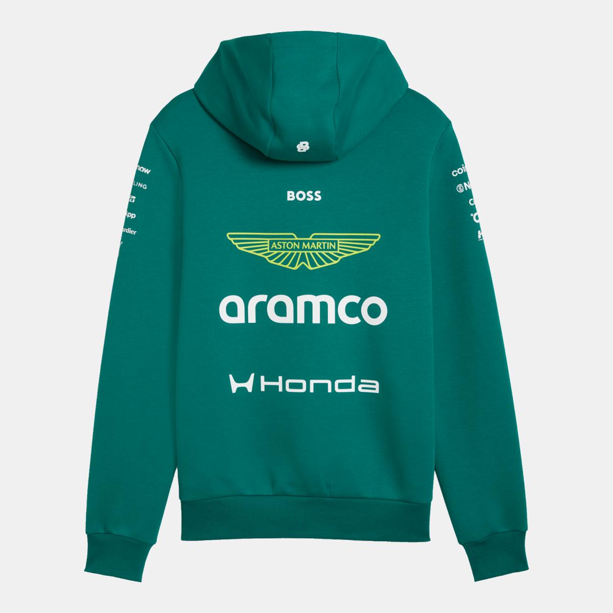 Sweatshirt Casual de Homem AMF1 Verde-7
