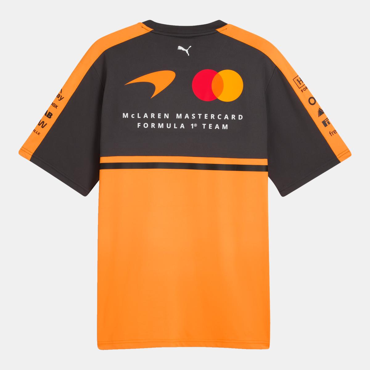 T-shirt Casual de Homem McLaren Laranja-5