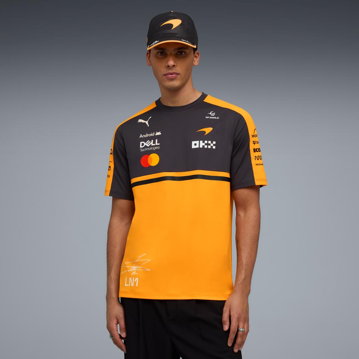 Imagem 0 de T-shirt Casual de Homem McLaren Réplica Norris
