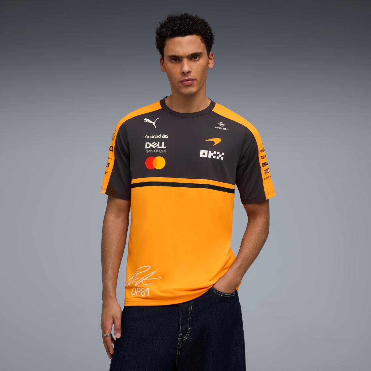 Imagem 0 de T-shirt Casual de Homem McLaren Replica Piastri