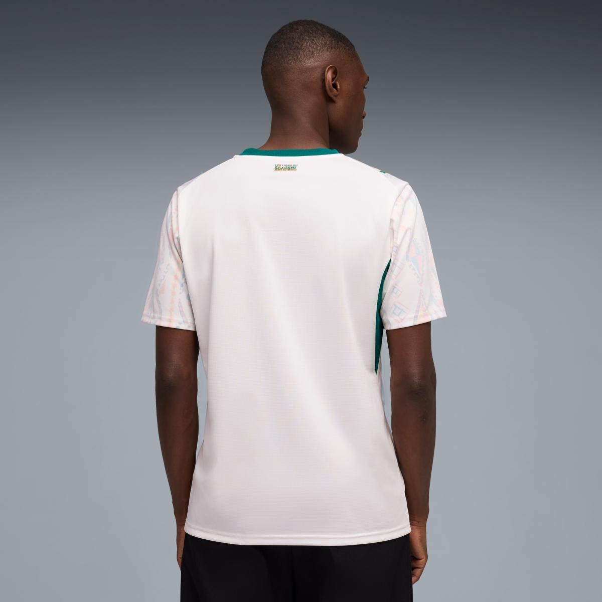T-shirt de Homem 1.º Equipamento Senegal Mundial 2026 Branco-4