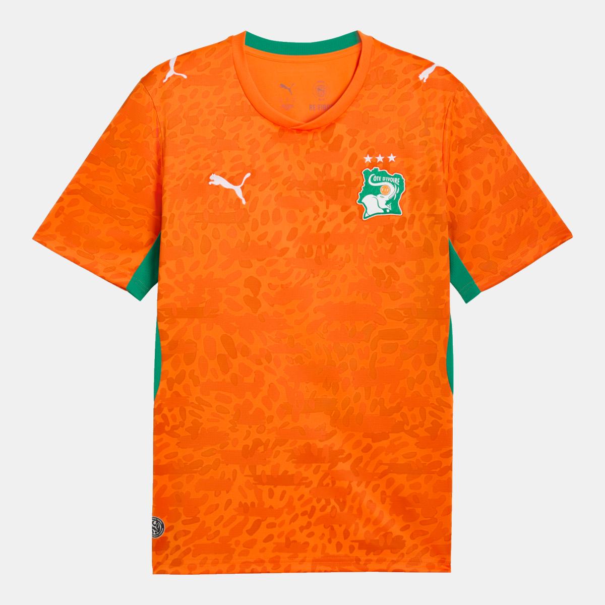 Imagem 0 de T-shirt de Homem 1.º Equipamento Costa do Marfim Mundial 2026