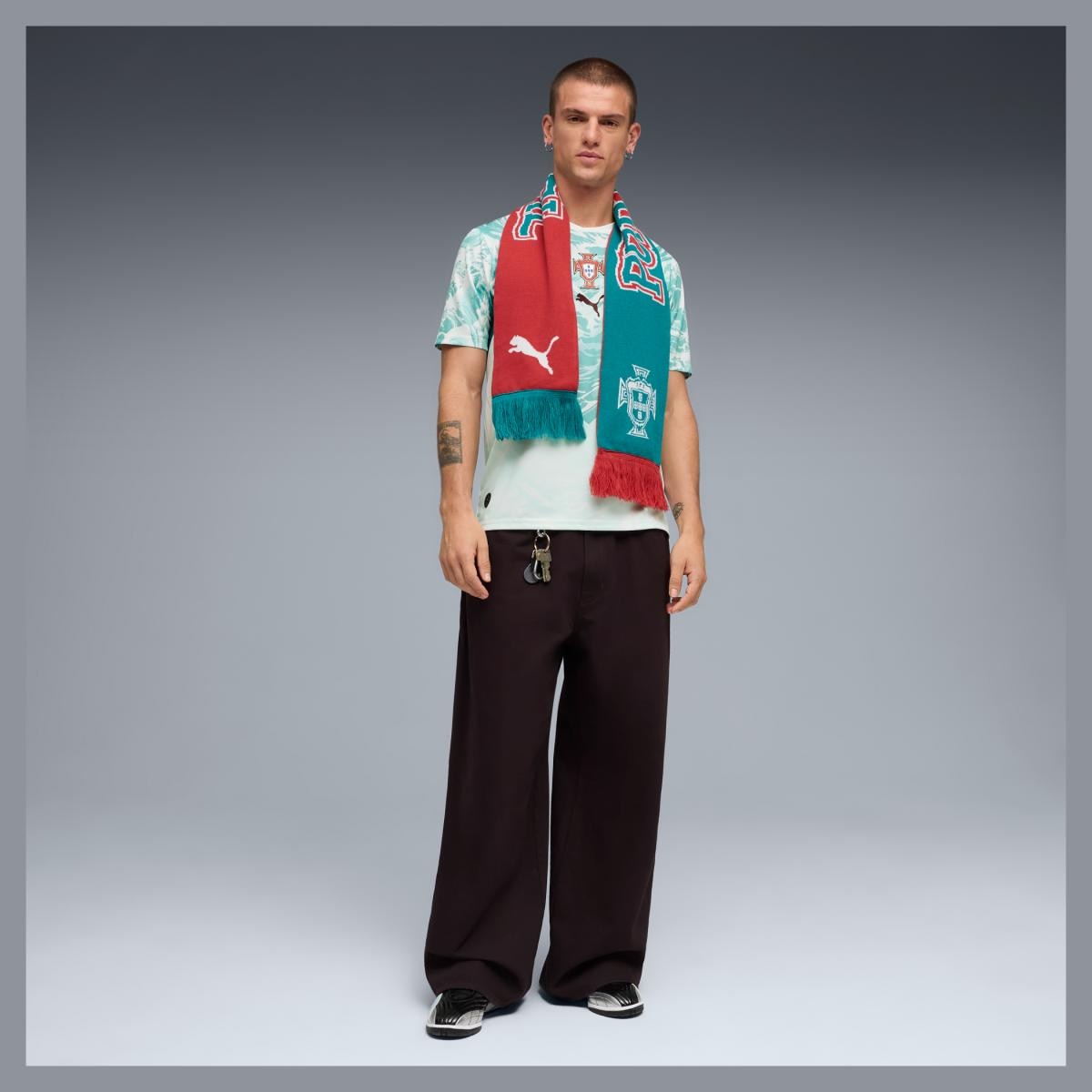 T-shirt 2.º Equipamento Portugal Mundial  2026 Puma Branco-5
