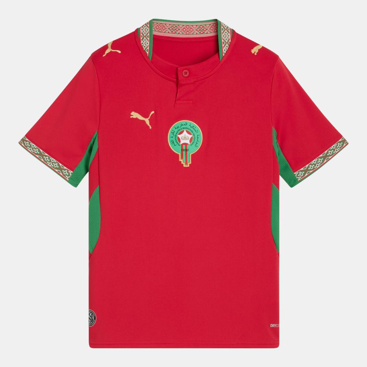 Imagem 0 de T-shirt Réplica de Futebol Infantil FRMF Home Replica Jr