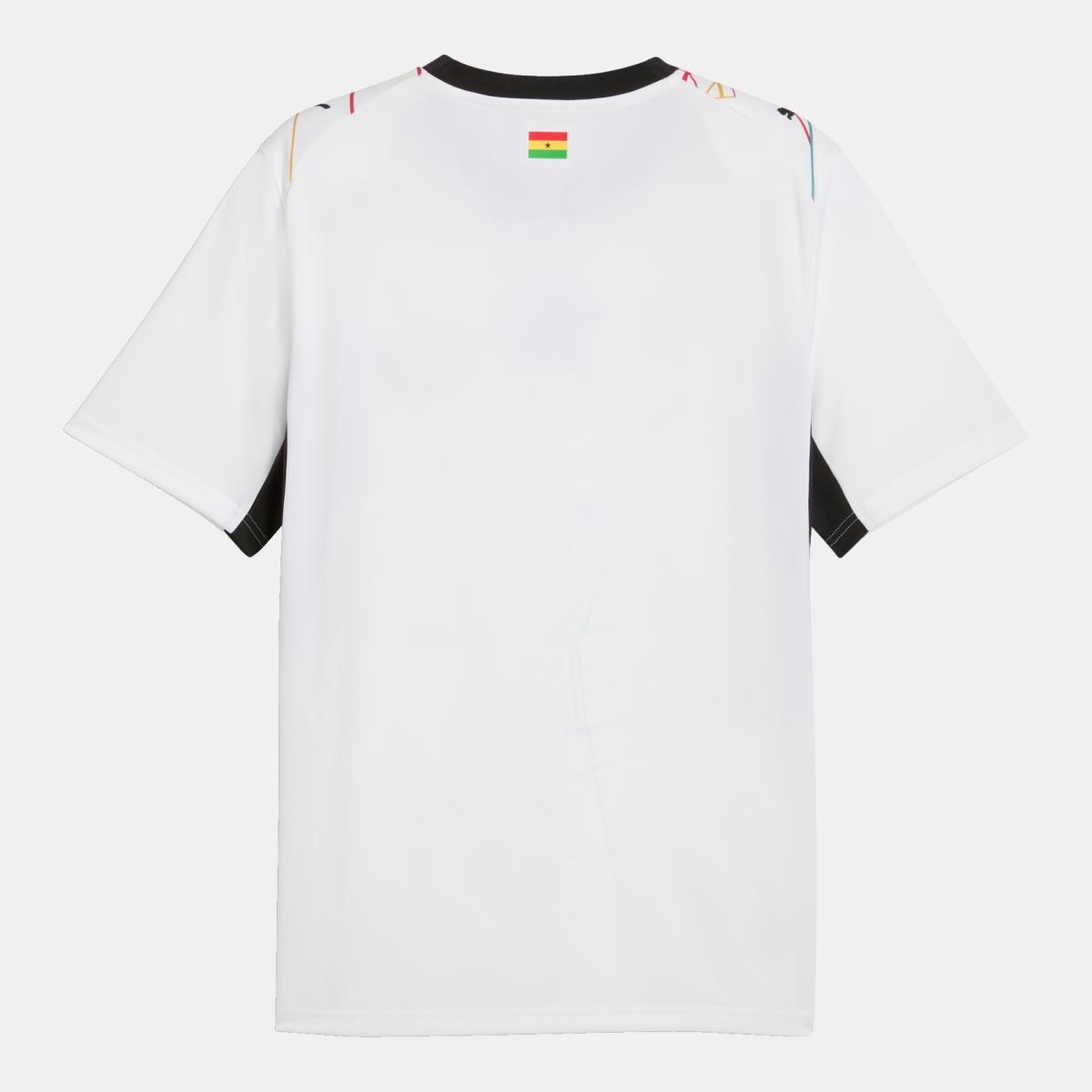 T-shirt de Homem 1.º Equipamento Gana Mundial 2026 Branco-2