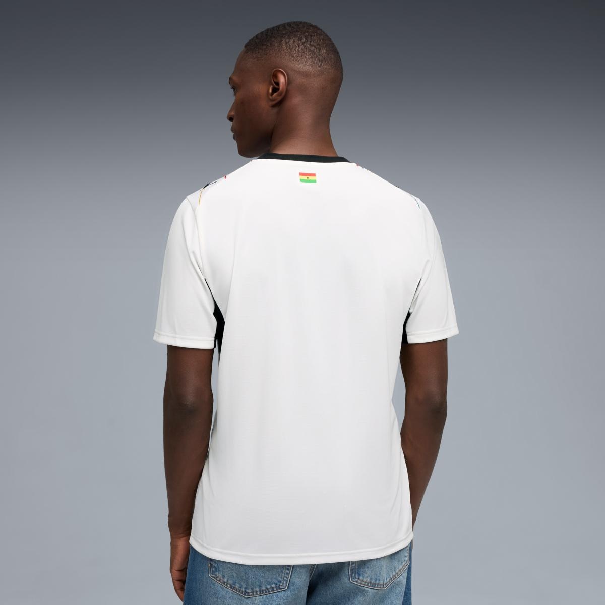 T-shirt de Homem 1.º Equipamento Gana Mundial 2026 Branco-5