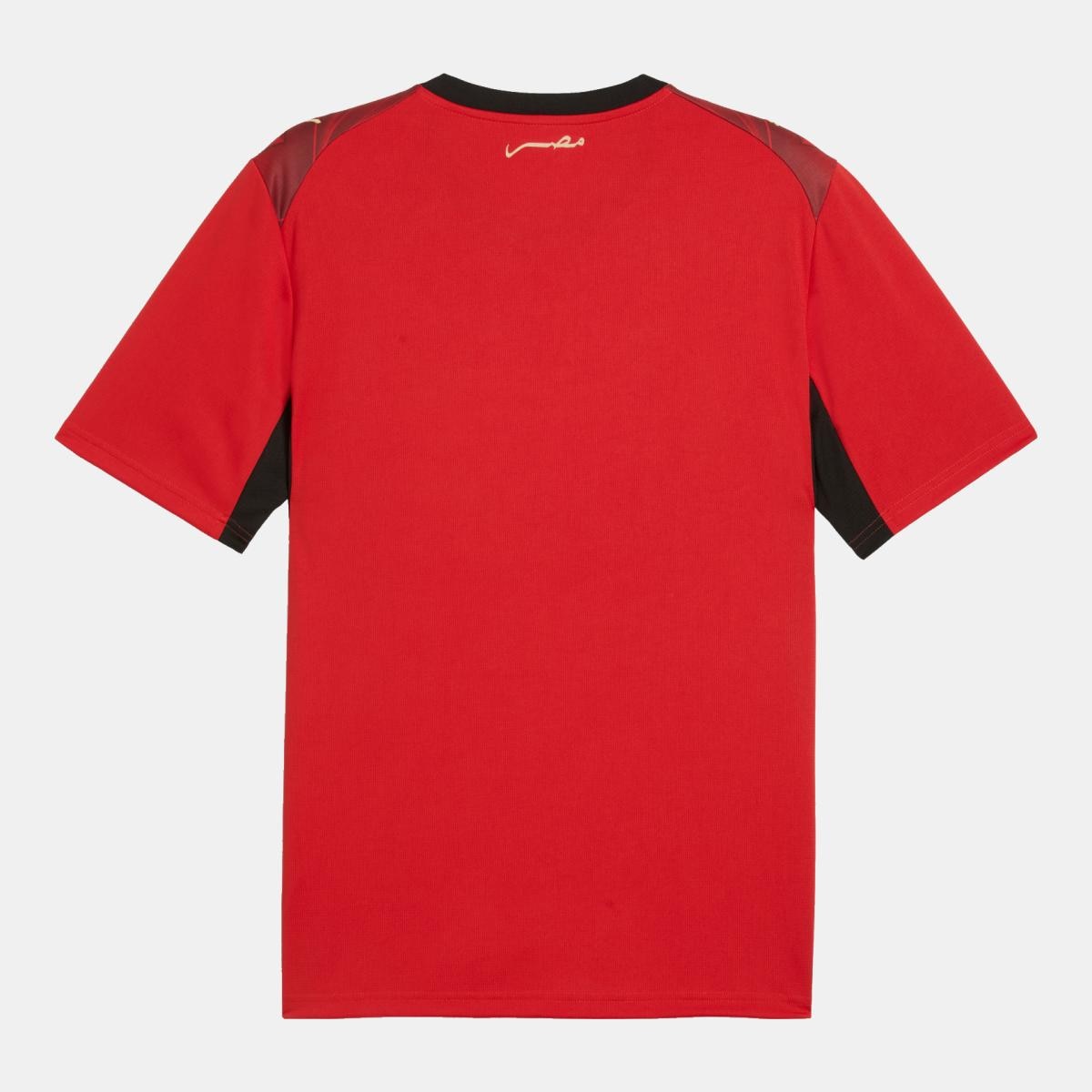 T-shirt de Homem 1.º Equipamento Egito Mundial 2026 Vermelho-2