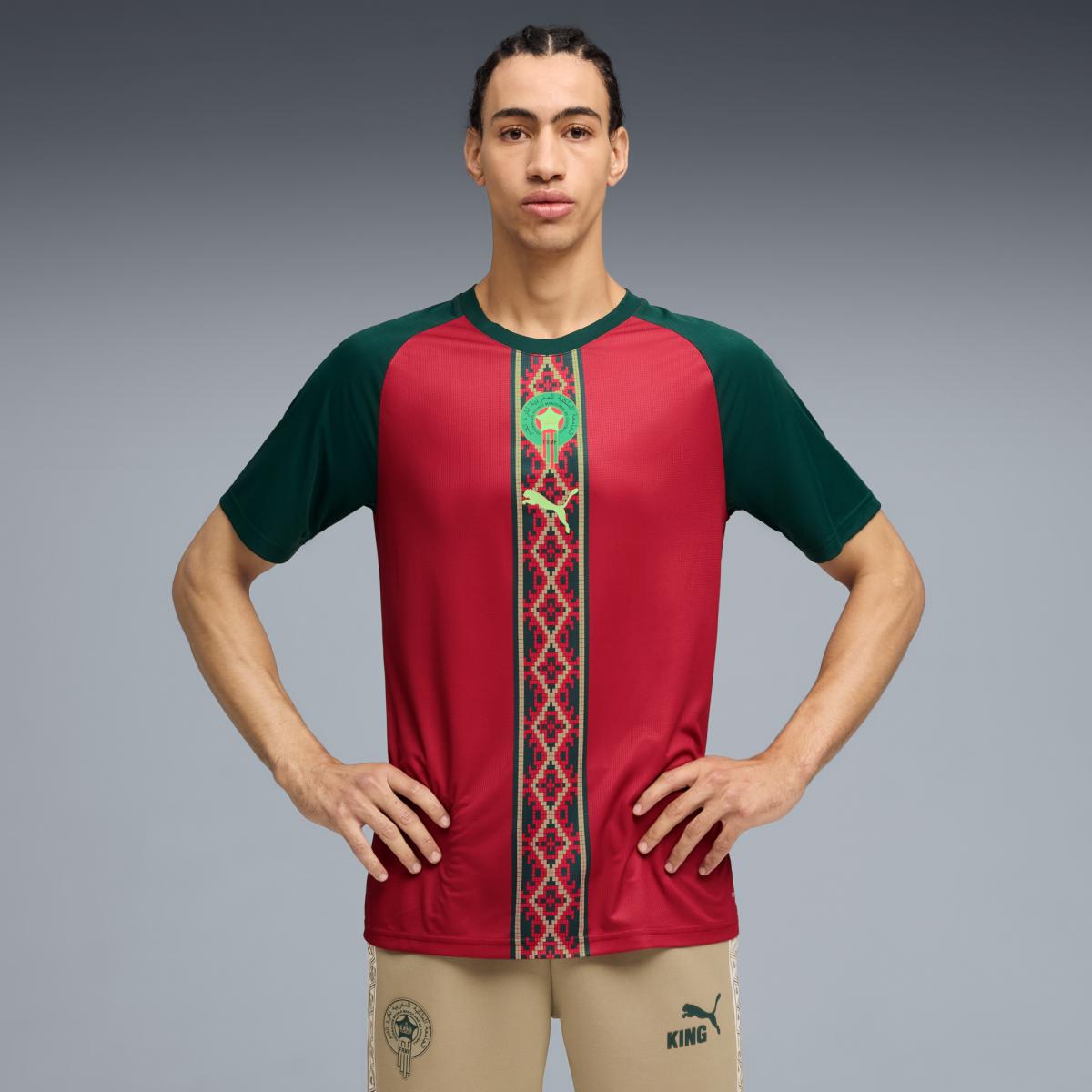 Imagem 0 de T-shirt Pré-Jogo de Homem Marrocos