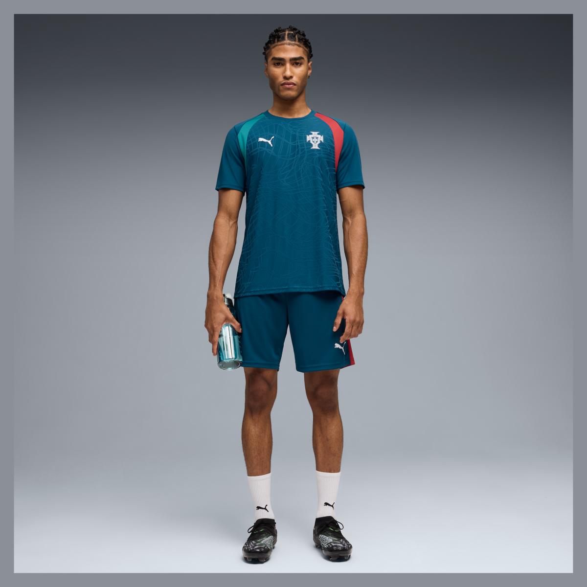 T-shirt de Treino de Portugal Puma Verde-5