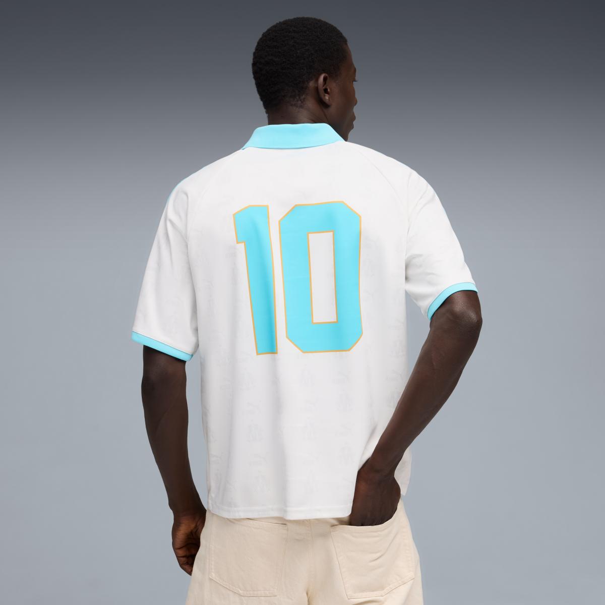 Réplica de Futebol de Homem OM King Retro Branco-2