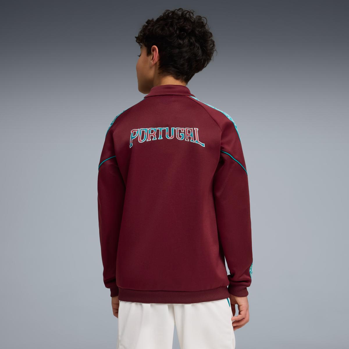 Casacos de Futebol de Infantil FPF KING Anthem Jr Vermelho-6
