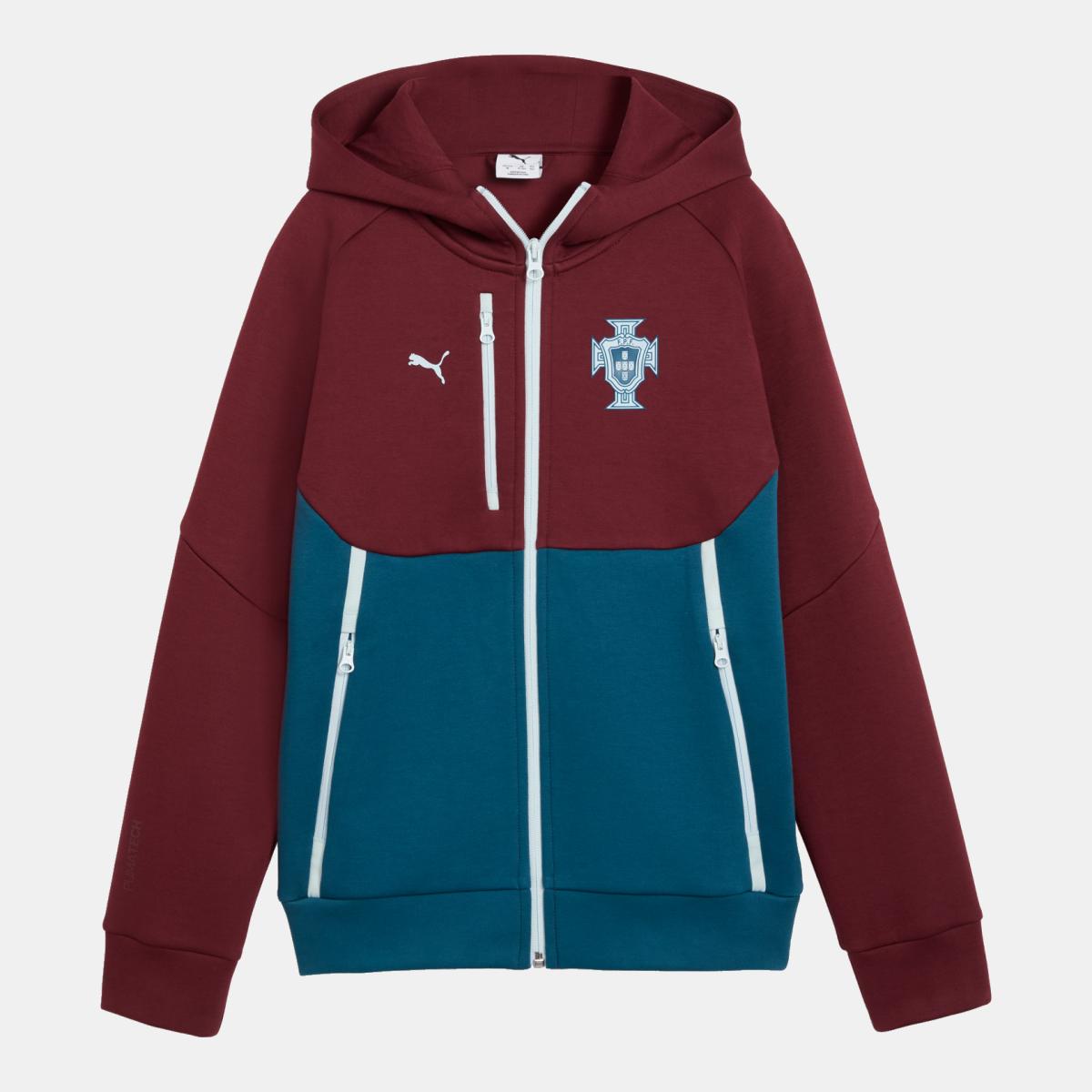 Imagem 0 de Sweatshirts de Futebol Infantil FPF PUMATECH FZ Jr Puma