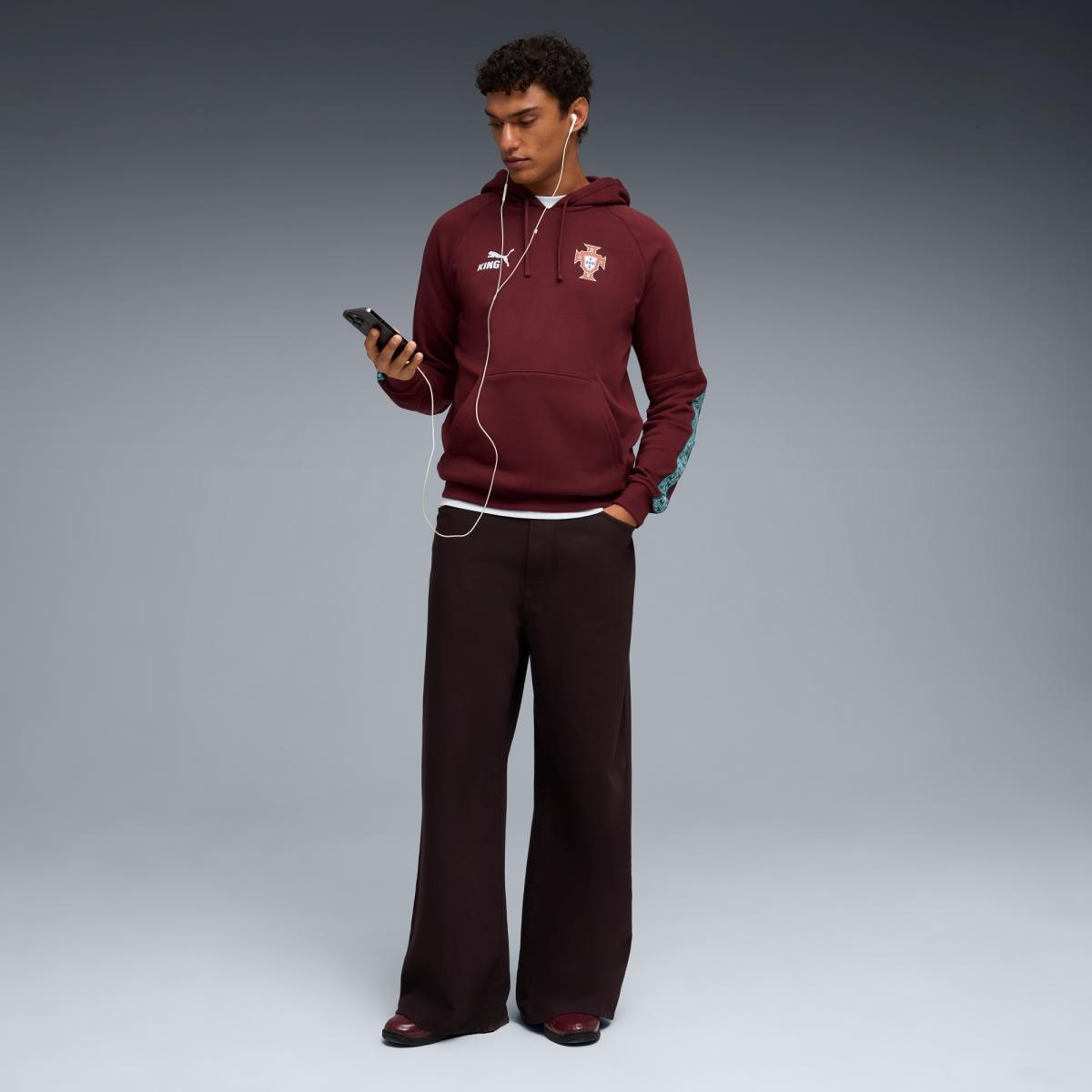Sweatshirt KING Portugal Puma Vermelho-5